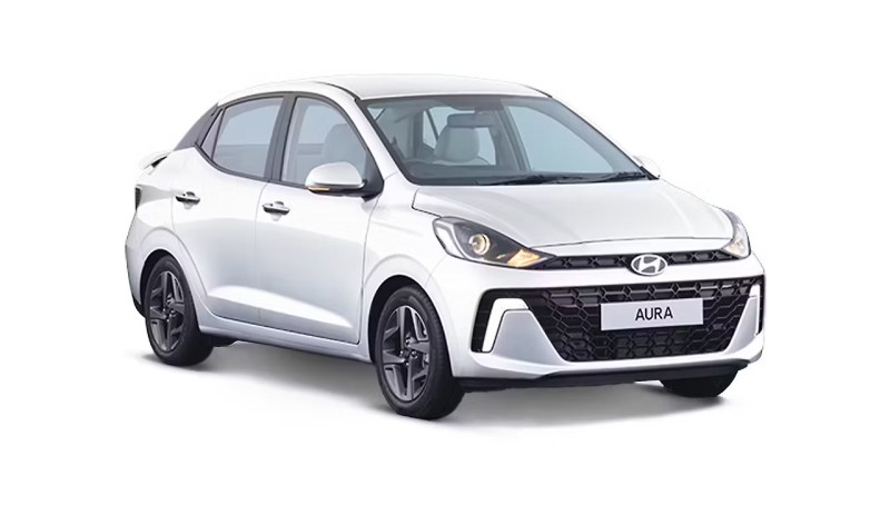 Hire Hundai Aura on Rent