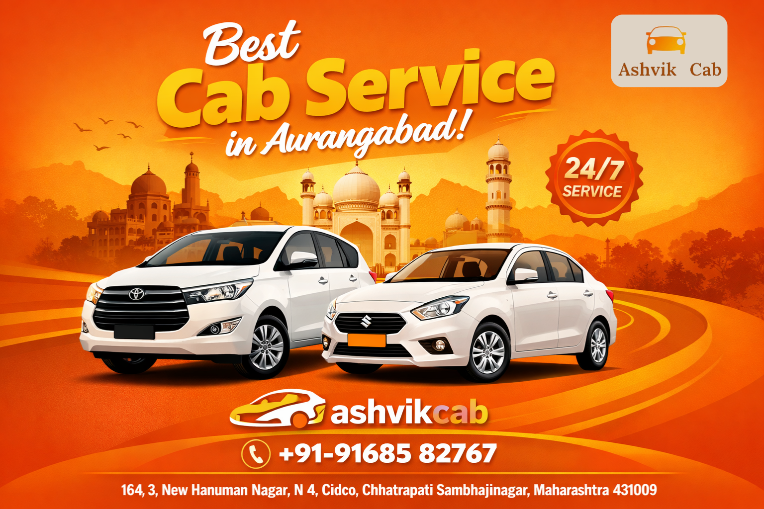 Best Cab Service in Aurangabad