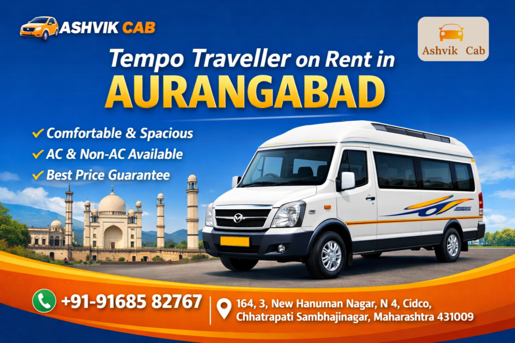 Tempo Traveller On Rent in Aurangabad
