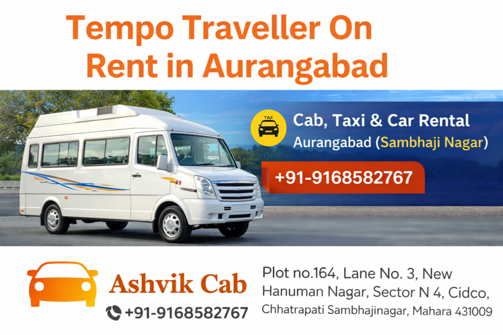 Tempo Traveller on Rent in Aurangabad