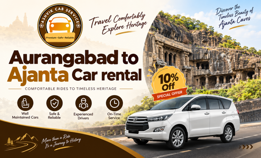 Aurangabad to Ajanta Car rental