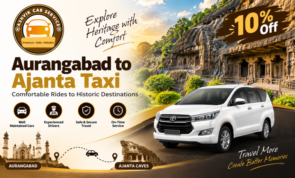 Aurangabad to Ajanta Taxi