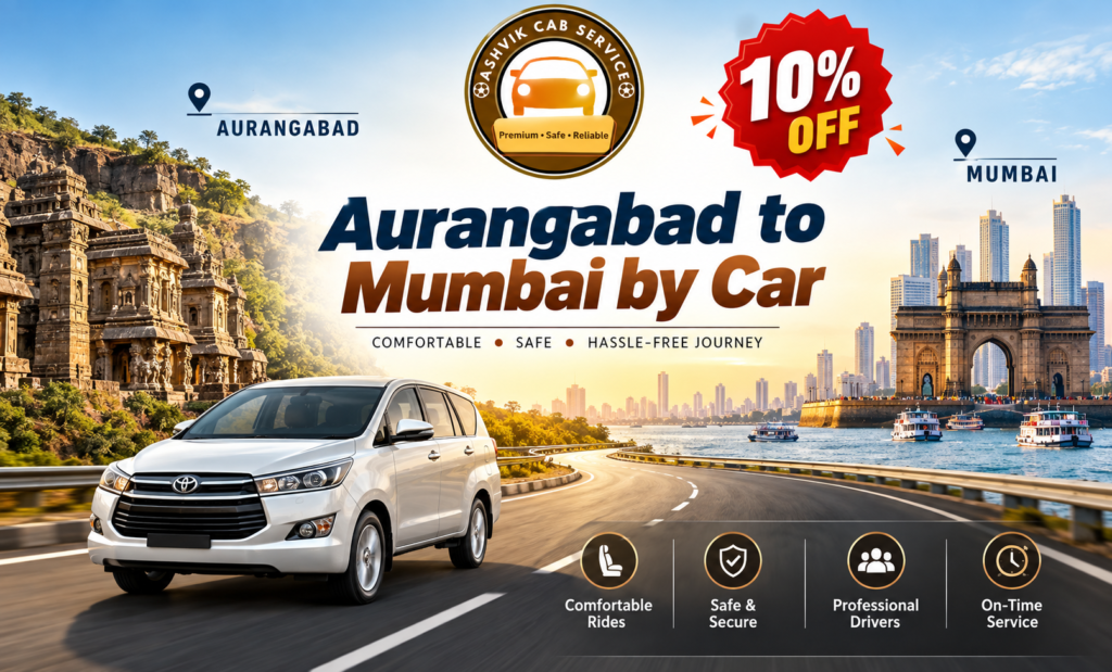 Aurangabad to Mumbai by car
