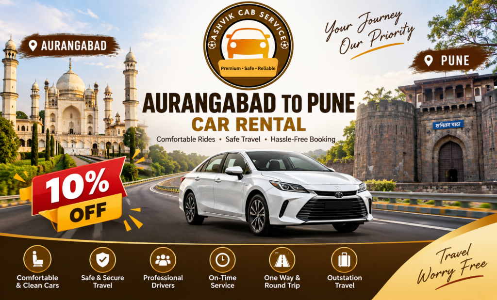 Aurangabad to Pune Car Rental
