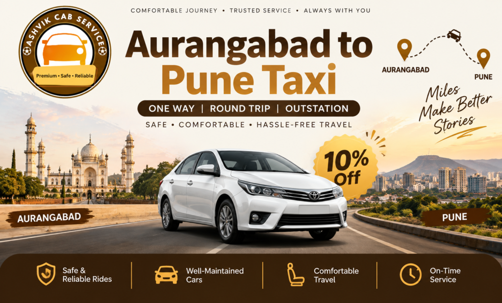 Aurangabad to Pune Taxi