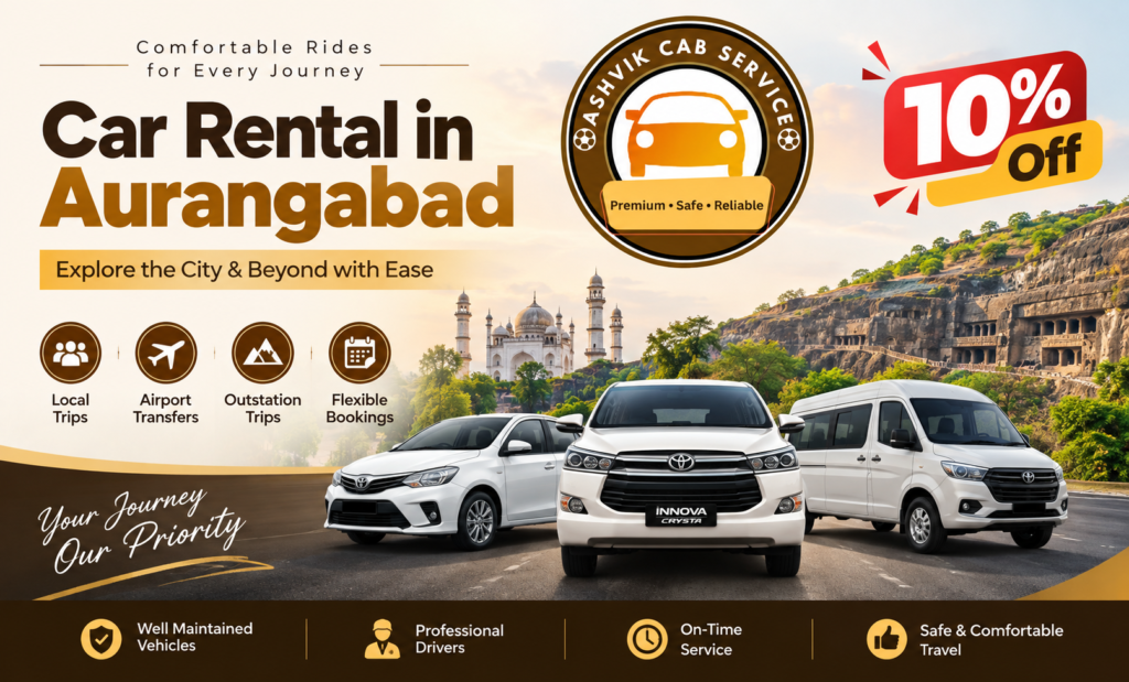 Car Rental in Aurangabad
