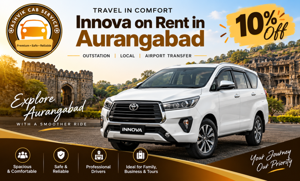 Innova on Rent in Aurangabad
